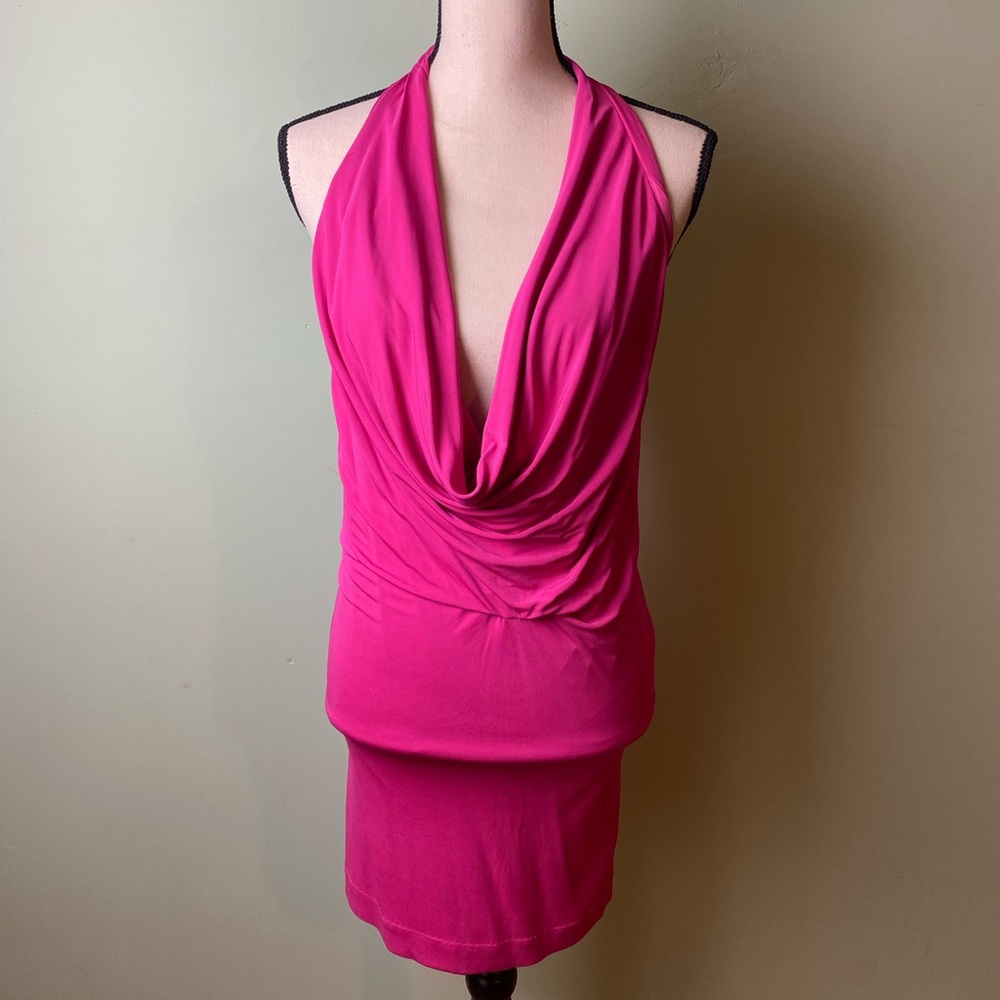 Bebe Pink Mini Dress